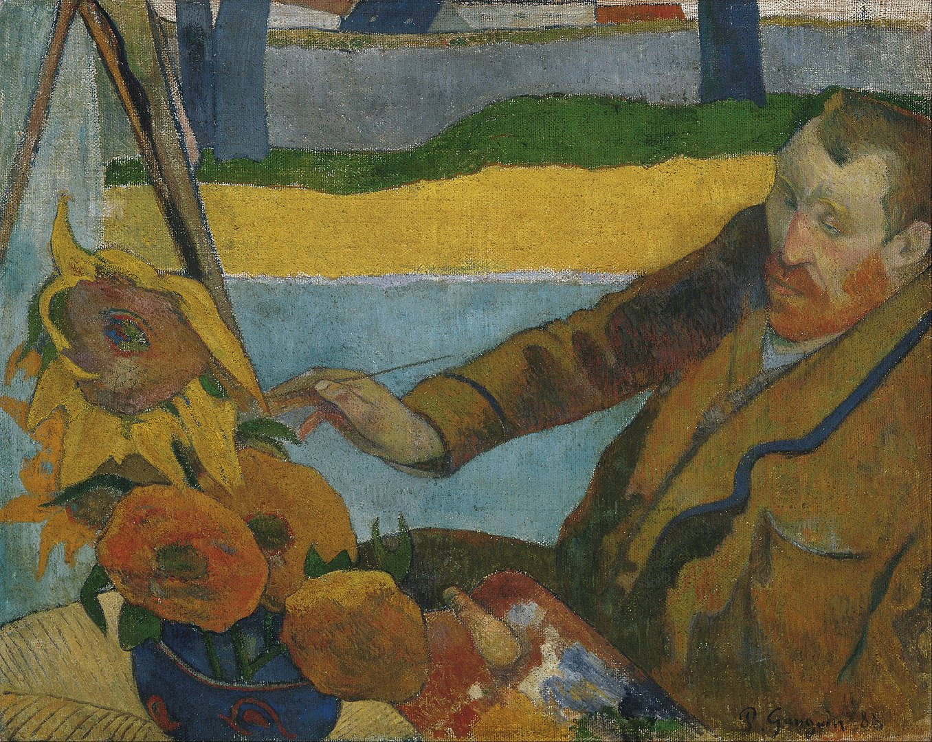 1356px-Paul_Gauguin_-_Vincent_van_Gogh_painting_sunflowers_-_Google_Art_Project