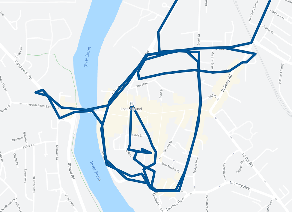 coleraine driving map.png